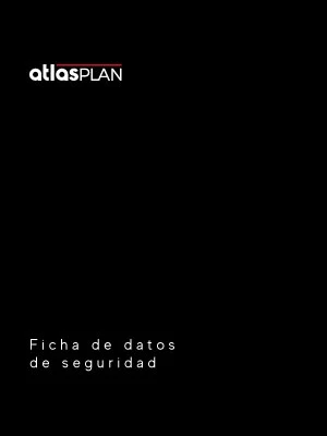 Ficha de datos de seguridad Atlas Plan