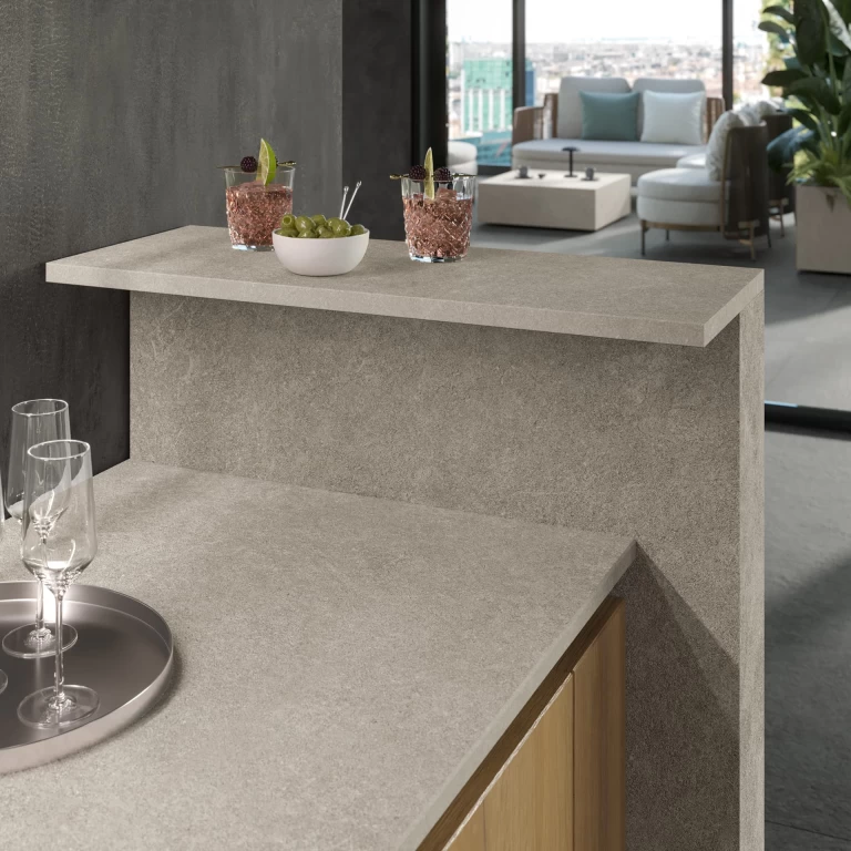 Atlas Plan Boost Mineral Grey: stoneware surfaces