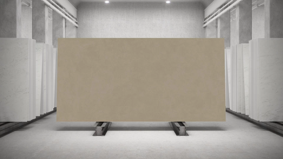 Boost Natural Ecru: large format stoneware slab - Atlas Plan