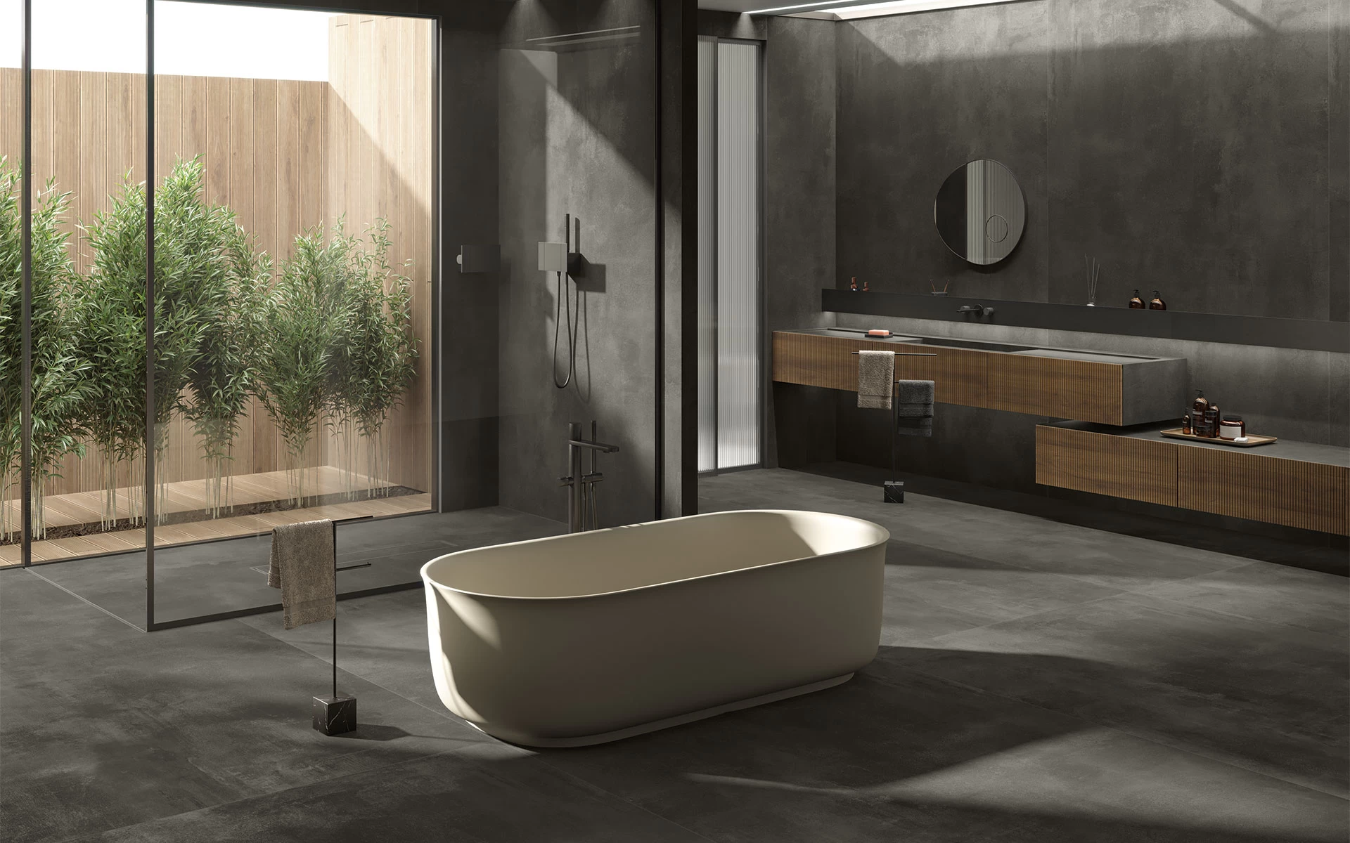 atlas-plan-boost-tarmac-concrete-look-porcelain-stoneware-bathroom-floor