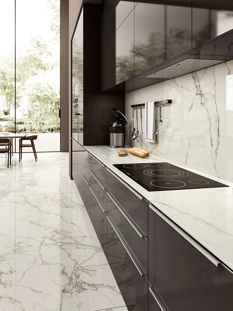 marble-look-porcelain-stoneware-kitchen-countertops