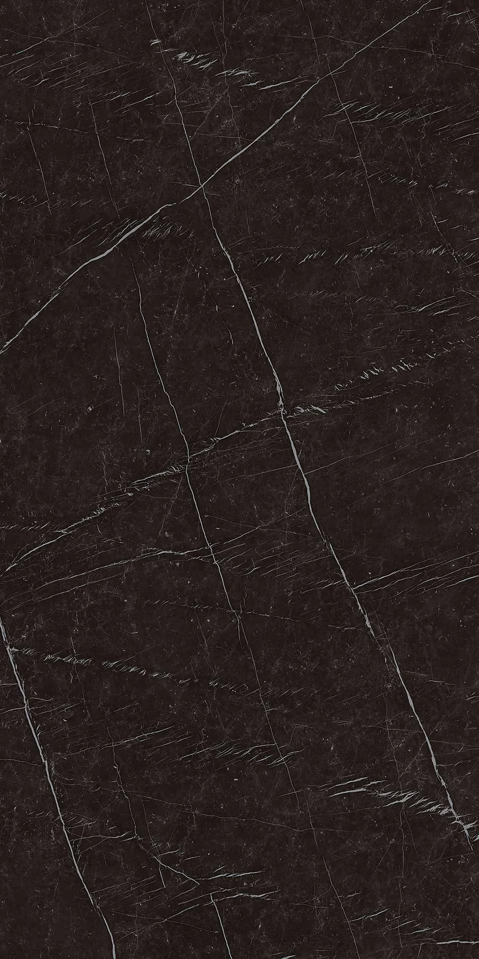 NERO GRECO I NATURALI 50X50 - PIASTRELLA GRES SOTTILE 3 MM EFFETTO MARMO  NERO 