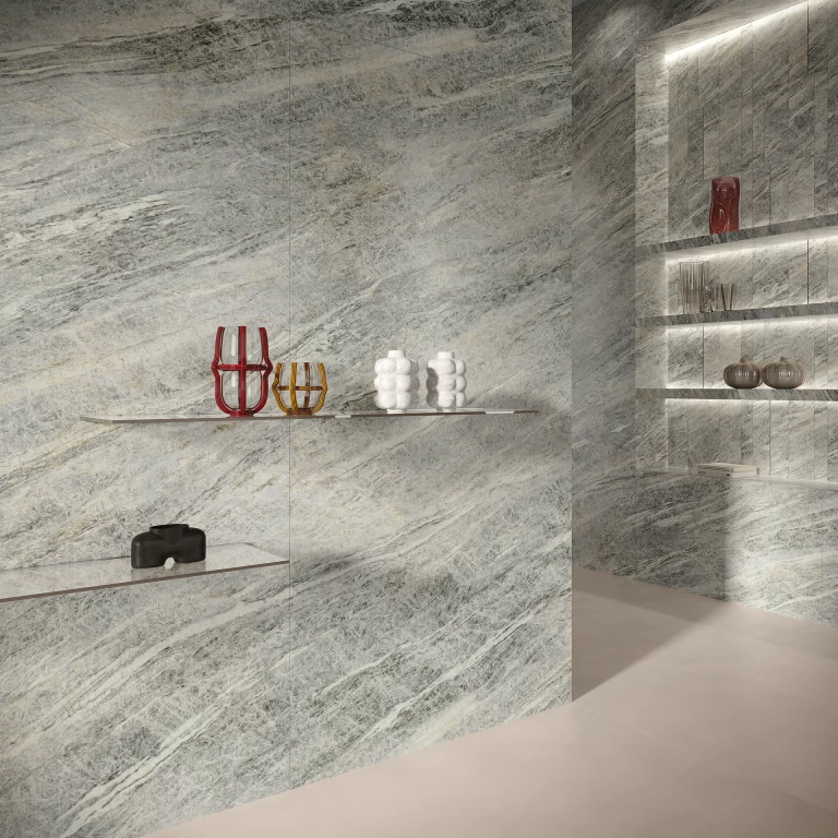 Gres porcelánico gris celeste Sky Stone - Atlas Plan