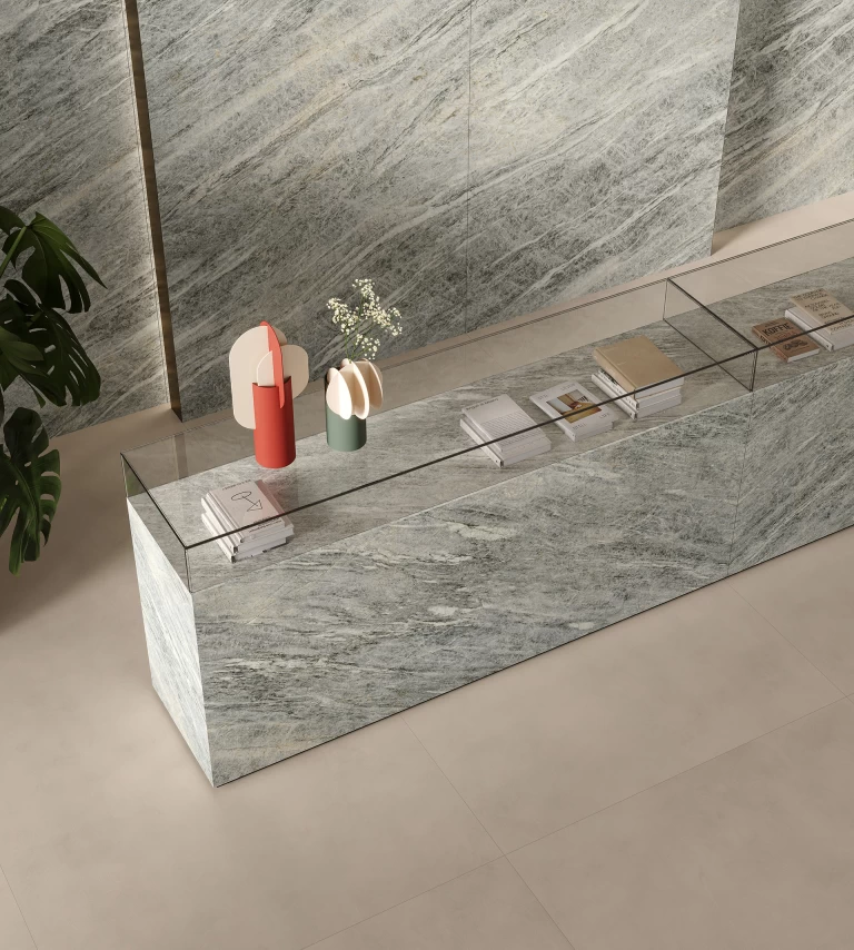 Superfici gres porcellanato Sky Stone Atlas Plan boutique