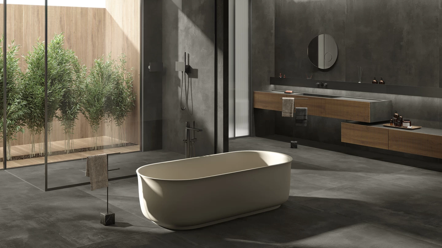 8 idee rivestimento bagno moderno con doccia