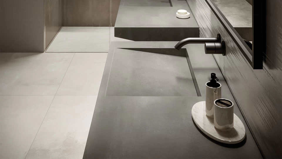 Modernes Badezimmer mit Dusche Atlas Plan