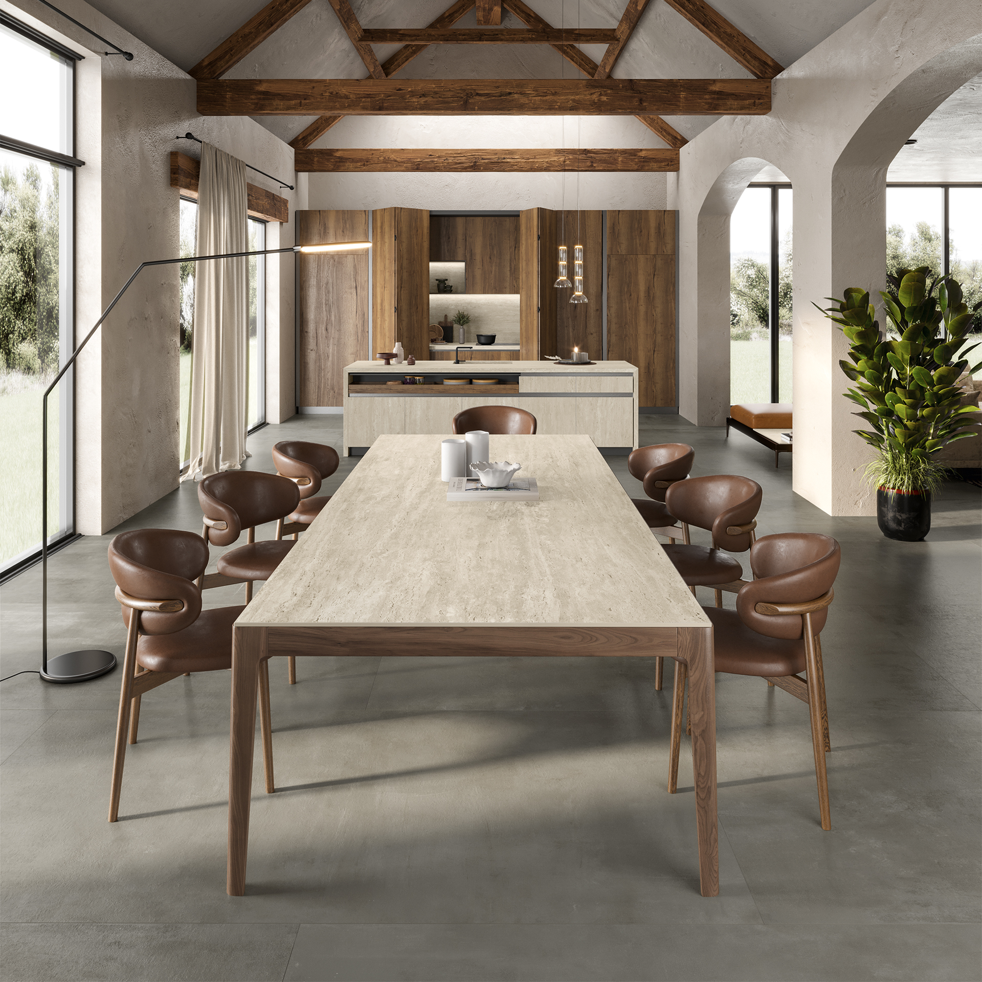How to Separate the Kitchen from the Living Room: Creative Ideas
