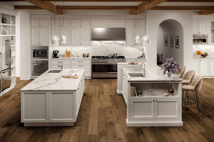 Atlas Plan classic kitchen with central island