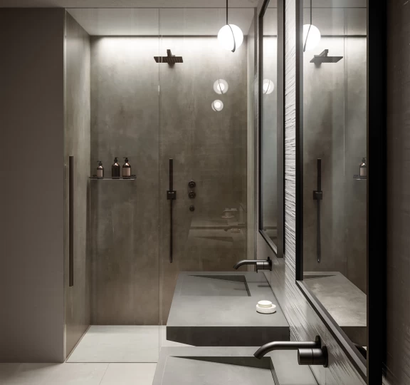 Porcelain shower tile Atlas Plan