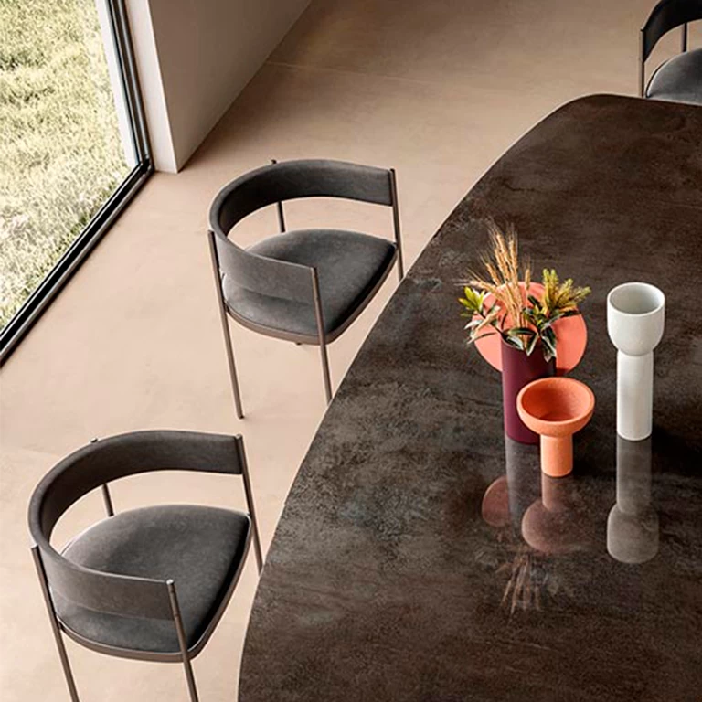 Isola cucina in stile industriale