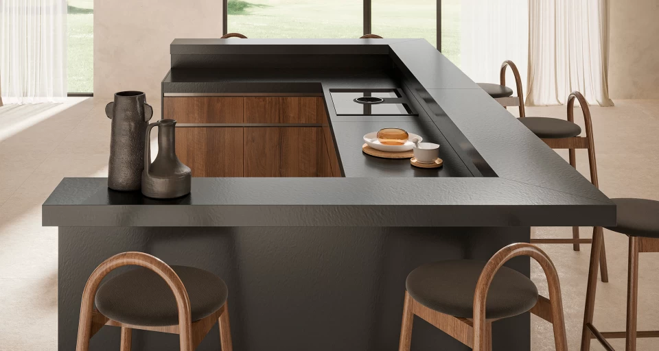 Cucina a L moderna