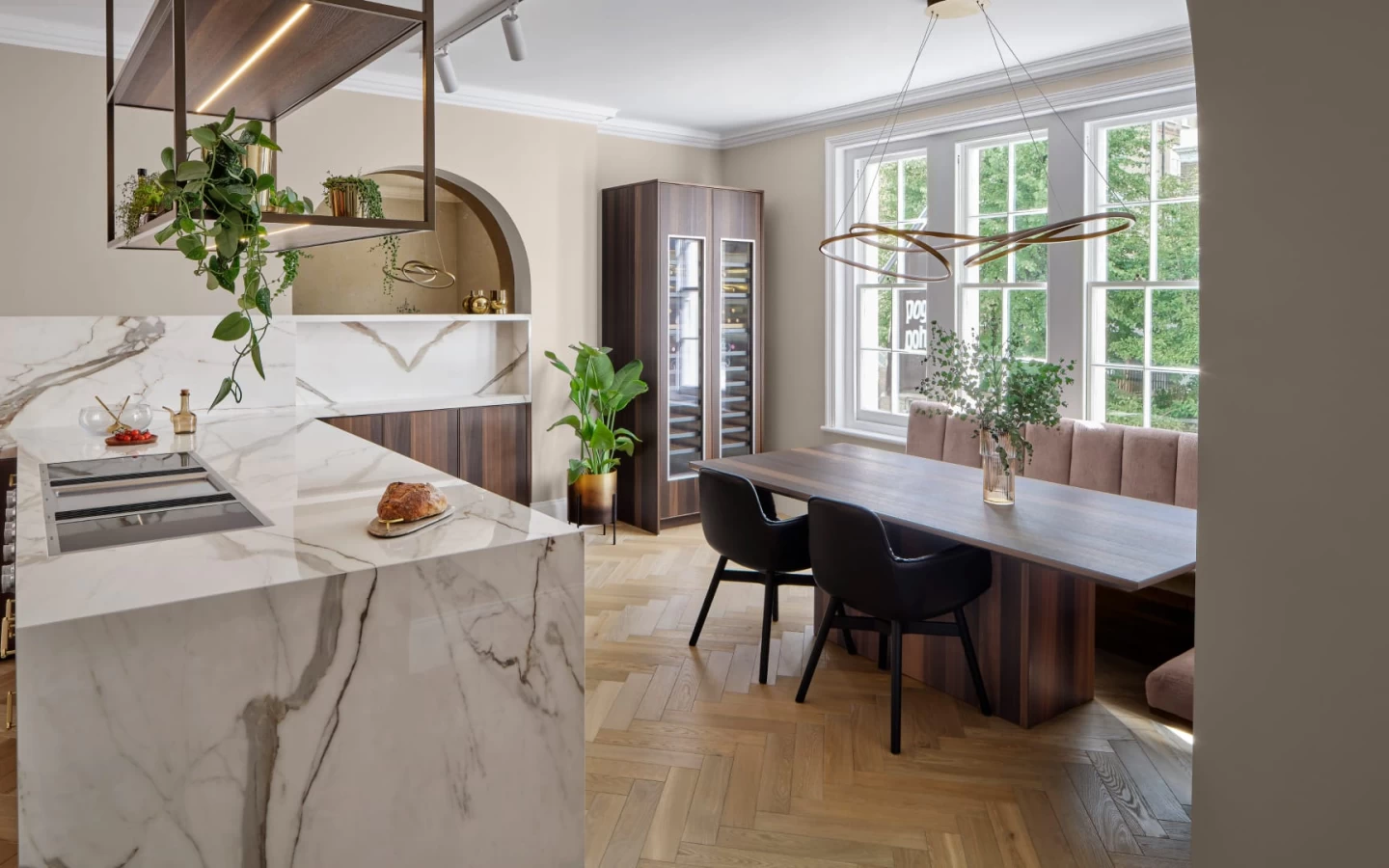 poggenpohl-chelsea-architect-marble-effect-calacatta-imperiale-porcelain-stoneware-kitchen-top
